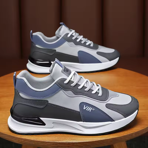 Chaussures de sport décontractées tendance pour hommes, nouvelles chaussures de marche décontractées, chaussures de skate, baskets de course, trois couleurs, chaussures en cuir pour hommes - Product Image 4