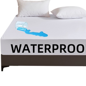 Funda Impermeable para <span class=keywords><strong>Cama</strong></span> de Poliéster Pongee, Múltiples Opciones de Color, Venta Directa de Fábrica para Hogares y Hostales - Product Image 1