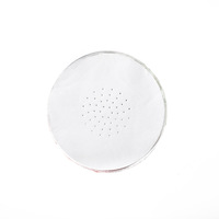 50 feuilles/boîte 12mm jetable 20 microns trou perforé feuille d'aluminium Shisha arabe narguilé accessoires pour fumer feuille d'étain ronde