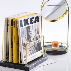 Đá Cẩm Thạch Trang Điểm Mặt Gói Hiển Thị Giá Lưu Trữ Tự Nhiên Chủ Sở Hữu Không Gấp Phòng Khách Văn Phòng Lưu Trữ Giá Với Đá Cẩm Thạch Cơ Sở - Product Image 4