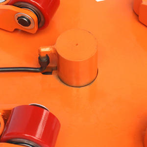 Chariot de levage hydraulique léger et portable avec roulettes pivotantes en PU, chariot à roulettes, chariot industriel pour déplacement de machines - Product Image 6