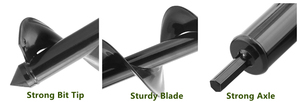 Xe ô tô sửa chữa công cụ khoan khoan bit trồng dễ dàng planter vườn <span class=keywords><strong>Auger</strong></span> bóng đèn giường nhà máy augers bài lỗ <span class=keywords><strong>Digger</strong></span> công cụ - Product Image 4