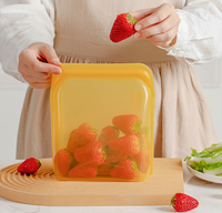Conteneurs de congélation portables en silicone Refine Factory pour légumes, fruits et aliments de cuisine, sacs de rangement réutilisables