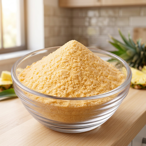 Poudre d'ananas lyophilisée de qualité alimentaire supérieure, 100 % poudre de fruit d'ananas pour les applications alimentaires, les boissons, la pâtisserie et les collations - Product Image 3