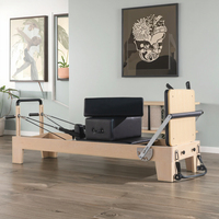 Parure de lit commerciale en bois Pilates Reformer en érable nord-américain de vente chaude