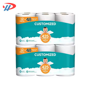 נייר טואלט איכותי, ניתן להתאמה אישית, נייר טואלט 3 שכבות, שירות ייצור לפי הזמנה (OEM), מידות מגבות נייר, גליל נייר טואלט קטן - Product Image 1