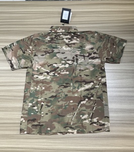 Camicia da Lavoro da <span class=keywords><strong>Uomo</strong></span> Casual, Vestibilità Ampia, Traspirante, Anti-Restringimento, Lavata, Asciugatura Rapida, per Esterni, Primavera Estate, Multitasche, Lunga - Product Image 2