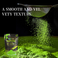 Poudre de thé vert matcha biologique certifiée GMP de haute qualité Chinaherbs, pure, naturelle, de qualité cérémonielle, végétalienne, sans OGM, en sachet ou en boîte