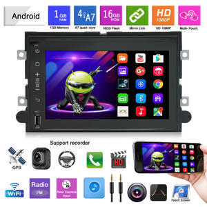 Автомобильный Dvd-плеер с сенсорным экраном 7 дюймов, 2din, Android, радио, GPS-навигация, Wi-Fi, Mp5, видеоплеер Ford Explorer Mustang - Product Image 3