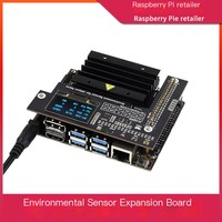 Papan Ekspansi Sensor Lingkungan NVIDIA Jetson Nano Modul Robot Pengukur Suhu dan Kelembapan serta Gerakan