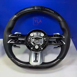 <span class=keywords><strong>Volant</strong></span> de voiture de course automatique pour Benz W205 classe C C200 E300 <span class=keywords><strong>C220</strong></span> C300 C400 C450 <span class=keywords><strong>volant</strong></span> en fibre de carbone - Product Image 1