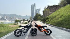 Vélo électrique de ville 750W, batterie lithium, cadre en magnésium, moteur roue arrière 960Wh, assistance au pédalage, suspension intégrale, 7 vitesses - Product Image 4