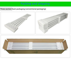 <span class=keywords><strong>Tubo</strong></span> <span class=keywords><strong>Fluorescente</strong></span> T8 de Aluminio G13 de Doble Fila, Simple/Doble Pin, Elíptico, 0.6m <span class=keywords><strong>120cm</strong></span> 2 pies 4 pies - Product Image 6