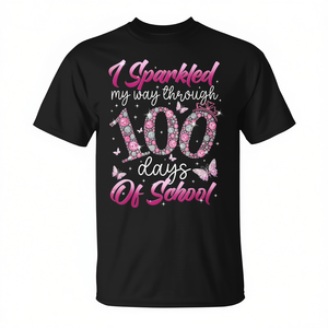 Camiseta I Sparkled My Way Through 100 Days Of School - Product Image 2