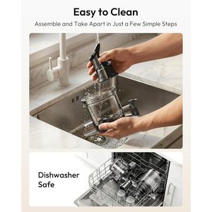 Euhome Cold Press Juicer 5.1 Inch Wide Chute 400w Slow Masticating Extractor <b>Machine</b> for Fresh Vegetable Fruit Electric <b>Juice</b> Ex - Product Image 3