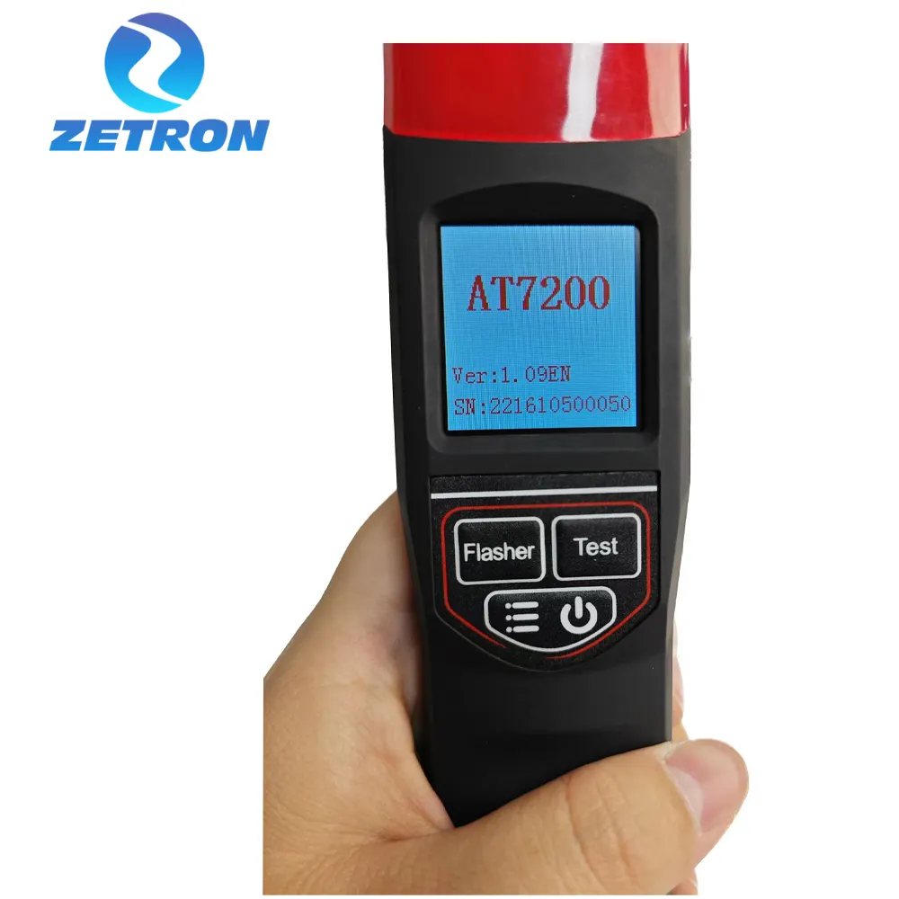 Zetron AT7200 pendeteksi alkohol, alat pendeteksi alkohol pernapasan cepat tampilan LCD dan Printer Bluetooth Model baru