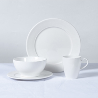 Ensemble de vaisselle moderne, assiette en céramique pour hôtel, vaisselle en céramique de qualité supérieure, vaisselle de Chine, ensemble d'assiettes, vaisselle