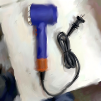 Sèche-cheveux intelligent à haute vitesse avec moteur sans balais 110 000 tr/min, 200 millions d'ions négatifs, séchage rapide, contrôle de la température