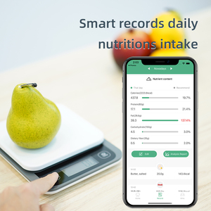 Kỹ thuật số nhà bếp thực phẩm Quy mô hộ gia đình nhựa Máy đo pin-powered trọng lượng thiết bị đo - Product Image 2
