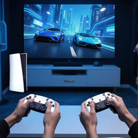 Console de jeu vidéo portable Q10SE avec 2 manettes de jeu, joystick, lecteur de jeux rétro 4K HD, boîte de jeu TV pour enfants, cadeau de Noël