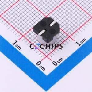 Condensateur électrolytique hybride solide-liquide en aluminium GMS1E107M0605PZ SMD, D6.3xL5.8mm - Product Image 2