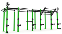 Rack de musculation multifonctionnel en métal pour entraînement de force, Crossfit et exercices variés
