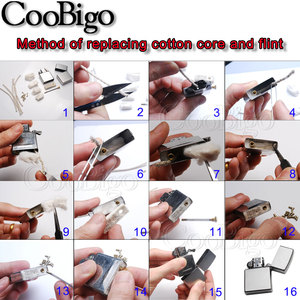 Pietre di Ferrocerio Universali per Accendini a Benzina e Cherosene, Ricambi e Accessori 2.2*5mm - Product Image 6