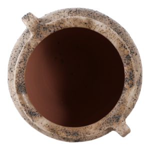 Vaso in terracotta rustico testurizzato con manici per decorare soggiorno, camera da letto e ufficio - Product Image 6