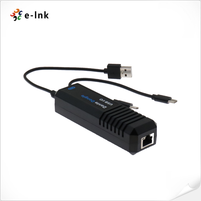 Dante USB Audio Dongle 2x2 Bi-directional Converter