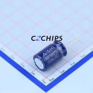 Condensateur électrolytique en aluminium à montage traversant ERF1HM561W20OT, composant à montage traversant (THT), D12.5xL20mm 560uF 20% 50V 5mm - Product Image 1