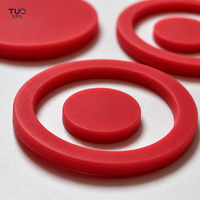 Coussinet adhésif en silicone transparent simple face pour meubles, pare-chocs antidérapant, réparation de montres, joint résistant aux hautes températures