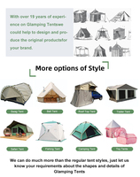 Tente de Camping en plein air pour la famille, Portable, étanche, gonflable