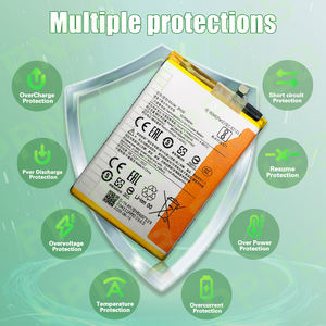 Baterai Digital kualitas tinggi baru untuk Xiaomi Pro 2 G9 G10 Poco X3 Pro X10 + baterai ponsel asli Sertifikasi CE FCC PSE - Product Image 2