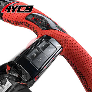 Volant Sport LED RPM en Fibre de Carbone Forgée Sur Mesure pour Chrysler 300 300c 300srt SRT8 <span class=keywords><strong>Dodge</strong></span> <span class=keywords><strong>Charger</strong></span> Challenger 2005-2008 - Product Image 5