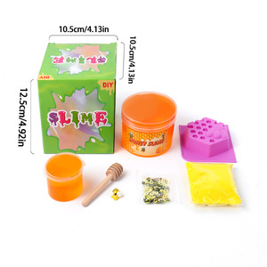 Bee <b>Slime</b> Diy <b>Slime</b> DIY <b>Slime</b> Kit Colored Clay Stress Relief <b>Toy</b> Cow Head Glue <b>Toy</b> - Product Image 5