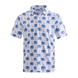 OEM sublimar logotipo personalizado Vintage impreso deporte secado rápido hombres Jersey camiseta Golf Wear - Product Image 5