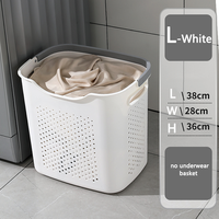 XingYou Grand panier à linge roulant en plastique de haute qualité avec support Panier de rangement multifonctionnel pour vêtements pour garde-robe