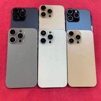 Panel Trasero de Vidrio con Orificio Grande para iPhone 16 Series, Carcasa de Batería con Cámara Grande, Puerta Trasera de Vidrio Amplia para iPhone 16 Pro