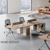 Bureau de travail 2 places à design extensible, directement de l'usine, excellent rapport qualité-prix, poste de travail confortable pour les employés