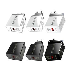 3A carga rápida para teléfono móvil 3,0 USB <span class=keywords><strong>cargador</strong></span> de pared de alimentación rápida EU UK US adaptador de enchufe para <span class=keywords><strong>Samsung</strong></span> <span class=keywords><strong>A51</strong></span> A71 IPhone 11 Xr Xiaomi Mi 10 - Product Image 1