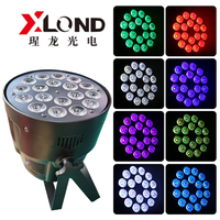 Precio de Fábrica DMX512 18*10W RGBW 4en1 Luz LED Par para Escenario, Fiesta, DJ, Club, Live House