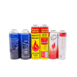 Cartouche de <span class=keywords><strong>gaz</strong></span> <span class=keywords><strong>butane</strong></span> vide rechargeable portable de 227g pour camping, avec <span class=keywords><strong>bouchon</strong></span> à vis, compatible produits chimiques - Product Image 2