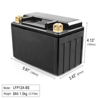 Kualitas tinggi 12.8V 8Ah mulai berhenti Lithium Ion baterai sepeda motor Lifepo4 sepeda motor paket baterai Lfp12a-bs