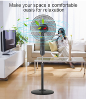 Ventilateur sur socle, Portable, électrique, Vertical, grand vent, 36-18 pouces