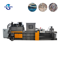 Vente chaude Industrielle Horizontale Carton Presse À Balles Machine Balles À Ordures Compacteur Déchets De Fer Fil Presse En Acier
