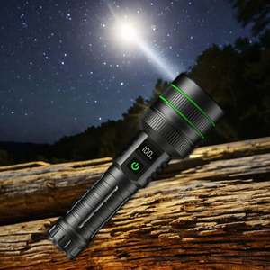 Lampe torche tactique LED portable à longue autonomie avec alarme sonore, marteau et coupe-circuit pour les situations d'<span class=keywords><strong>urgence</strong></span> à domicile et pour la défense des femmes - Product Image 5