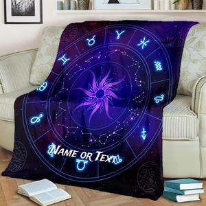 Assorted Print Cosmic Moon Flannel Blanket Throw Blanket Nap Blanket <b>Machine</b> Washable Fade Resistant for Home Office Nap - Product Image 4