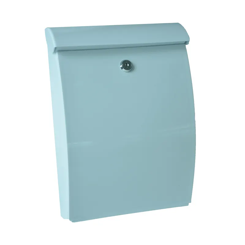 Wall Mounted Locking Vertical Dropbox Mailbox Safe and Secure OEM mail box Plastic