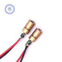Mini taille 6mm diamètre Red Dot Laser 1mW 3-5v 650nm Module Laser