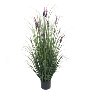 JWP422 Plantas Artificiales de Bonsái, Hierba de Simulación de Alta Calidad, Plantas con Flores para Decoración de Hogar y Oficina - Product Image 1